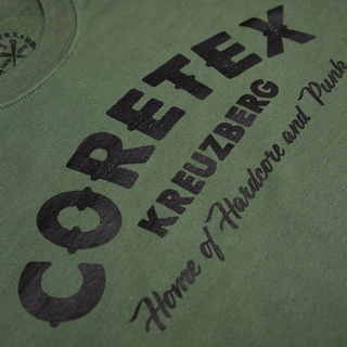 Coretex - Logo Sweatshirt military green/black