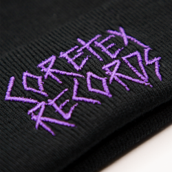 Coretex - Scratch Logo Beanie black/purple