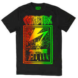 Coretex - Coloured Lightning T-Shirt black