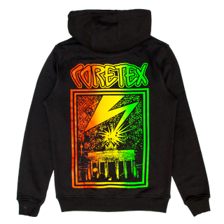 Coretex - Coloured Lightning Zipper black XXL