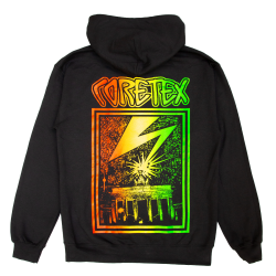 Coretex - Coloured Lightning Hoodie black