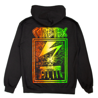 Coretex - Coloured Lightning Hoodie black S