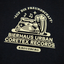 Coretex x Bierhaus Urban - Auf Die Freundschaft T-Shirt black