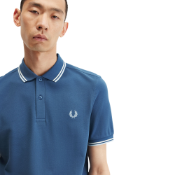 Fred Perry - Twin Tipped Polo Shirt M3600 midnight blue/ecru/light ice U91