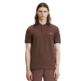 Fred Perry - Plain Polo Shirt M6000 carrington road brick/warm grey U85