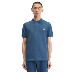 Fred Perry - Plain Polo Shirt M6000 midnight blue/light ice V06