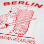 Berlin - City Of Unknown Pleasures Organic Cotton T-Shirt white/red