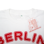 Berlin - City Of Unknown Pleasures Organic Cotton T-Shirt white/red