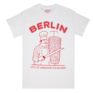 Berlin - City Of Unknown Pleasures T-Shirt white red XS