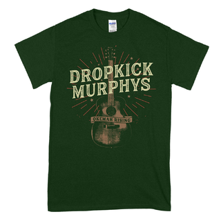 Dropkick Murphys - Guitar Blast T-Shirt forrest green XL