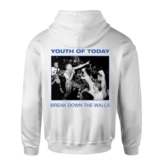 Youth Of Today - Break Down The Walls Hoodie white 