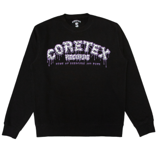 Coretex Bones Purple Drops Sweatshirt black white