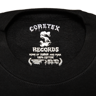Coretex - Bones Purple Drops Sweatshirt black/white