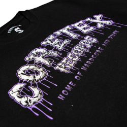 Coretex - Bones Purple Drops Sweatshirt black/white