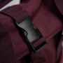 Coretex - Bear Recycelter Rolltop-Rucksack burgundy/reflector