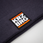 KRZ BRG - Logo Organic Beanie graphite grey