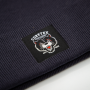 Coretex - Panther Organic Beanie Woven Label graphite grey/black