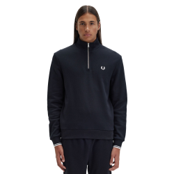 Fred Perry - Half Zip Sweatshirt M3574 black 102