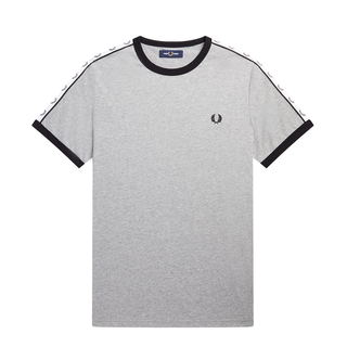 Fred Perry - Taped Ringer T-Shirt M4620 steel marl 420