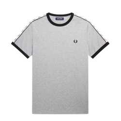 Fred Perry - Taped Ringer T-Shirt M4620 steel marl 420