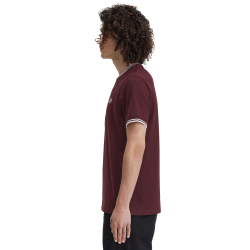 Fred Perry - Twin Tipped T-Shirt M1588 oxblood 597