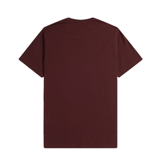Fred Perry - Crew Neck T-Shirt M1600 oxblood/ecru R82 XL