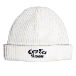 Coretex - Oldschool Fisher Beanie white/black