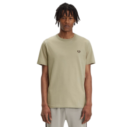 Fred Perry - Crew Neck T-Shirt M1600 warm grey/brick U84