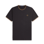 Fred Perry - Twin Tipped T-Shirt M1588 anchor grey/warm stone/dark caramel U93