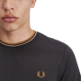 Fred Perry - Twin Tipped T-Shirt M1588 anchor grey/warm stone/dark caramel U93