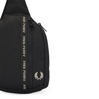 Fred Perry - FP Taped Sling Bag L7294 black/warm grey V67