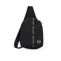 Fred Perry - FP Taped Sling Bag L7294 black/warm grey V67