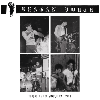 Reagan Youth - The 171A Demo 1981 blue 7"