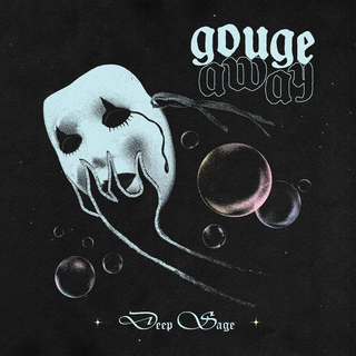 Gouge Away - Deep Sage cloudy clear LP