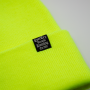 Coretex - Est.1988 Beanie Loop Label fluorescent yellow