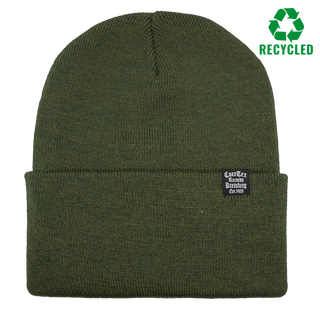Coretex - Est.1988 Recycled Beanie Loop Label olive green