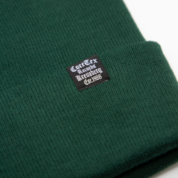 Coretex - Est.1988 Organic Beanie Loop Label bottle green