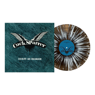 Cock Sparrer - Guilty As Charged (Reissue) black ice with splatter LP