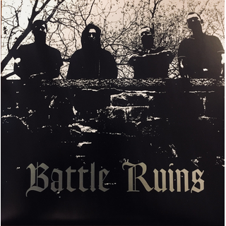 Battle Ruins - Same EP ultra clear with black and bloodred splatter 12