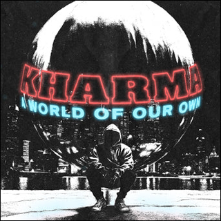 Kharma - A World Of Our Own ltd ultra clear with purple splatter LP
