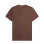 Fred Perry - Twin Tipped T-Shirt M1588 brick/warm grey U85