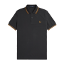 Fred Perry - Twin Tipped Polo Shirt M3600 anchor grey/warm stone/dark caramel U93