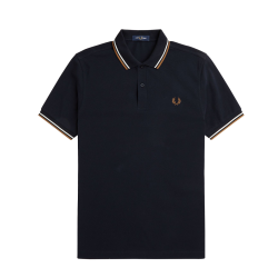 Fred Perry - Twin Tipped Polo Shirt M3600 navy/snow...