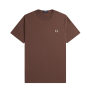 Fred Perry - Crew Neck T-Shirt M1600 brick/warm grey U85