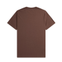 Fred Perry - Crew Neck T-Shirt M1600 brick/warm grey U85