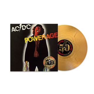 AC/DC - Powerage (50th Anniversary) 180g gold nugget LP