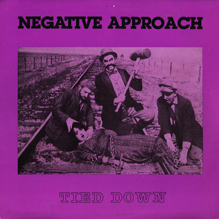 Negative Approach - Tied Down (reissue)  black LP