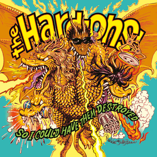 Hard-Ons - So I Could Have Them Destroyed colored LP