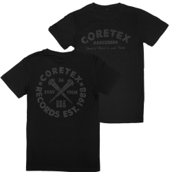 Coretex - Nails T-Shirt black/black XL