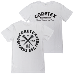 Coretex - Nails T-Shirt white/black